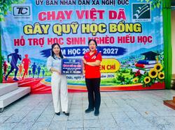 CHẠY VIỆT DÃ GÂY QUỸ – TIẾP SỨC HỌC SINH NGHÈO HIẾU HỌC
