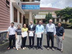 Chuyến thăm và làm việc của đại diện OIF và Mekong Plus tại cộng đồng dự án
