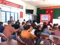 Tập huấn nâng cao năng lực cho các hộ kinh tế khó khăn