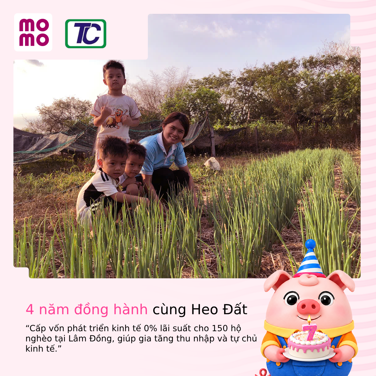 Heo Đất MoMo 7 Tuổi – Cùng Trung Tâm Thiện Chí Lan Tỏa Những Điều Tốt Đẹp